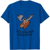 Juste une Fille Qui Aime les Orignaux T-shirt pour Hommes — T-shirts pour hommes