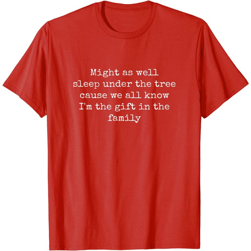 T-shirt Humor de Noël Amusant pour Hommes en Noir — T-shirts pour hommes