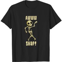 T-shirt pour hommes Broken Arm Awww Snap! Skeleton — T-shirts pour hommes