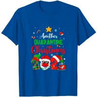 T-shirt de Noël en quarantaine 2021 pour hommes, assorti à la famille — T-shirts pour hommes
