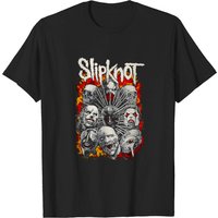 T-shirt pour hommes Slipknot en noir