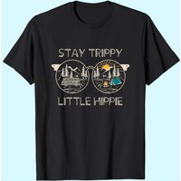 T-shirt Stay Trippy Little Hippie Travel Addict pour hommes — T-shirts pour hommes