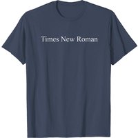 T-shirt pour hommes Times New Roman — T-shirts pour hommes