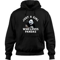 Juste une Fille Qui Aime les Pandas Hoodie Pullover