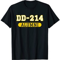 Patriotic DD-214 Alumni T-Shirt for Men
