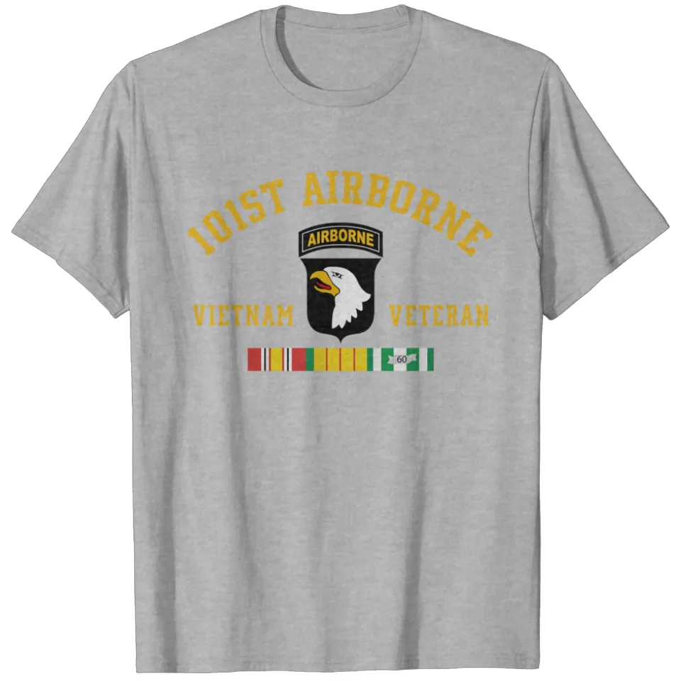 101st Airborne Division Vietnam Veteran Father's Day T-Shirt — Mens T Shirts