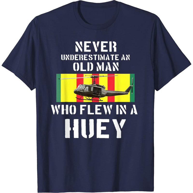 T-shirt UH-1 Huey Hélicoptère Vétéran du Vietnam pour Hommes — T-shirts pour hommes