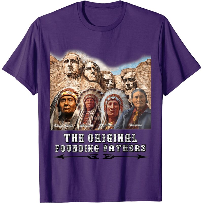T-shirt Original Founding Fathers Amérindien pour Hommes — T-shirts pour hommes