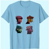 T-shirt G.o.r.i.l.l.a.z Aries Merch Russel Hobbs pour hommes — T-shirts pour hommes