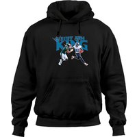 Stiff Arm King Hoodie for Unisex in Black