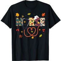 Men's Turkey Day Nursing Thanksgiving T-Shirt