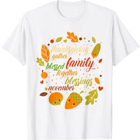 Thanksgiving Day Blessed T-Shirt for Men