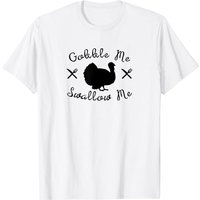 T-shirt WAP Gobble Me Swallow Me pour hommes pour Thanksgiving — T-shirts pour hommes