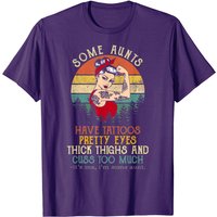 T-shirt pour hommes Some Aunts Have Tattoos Pretty Eyes Thick Thighs — T-shirts pour hommes