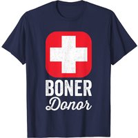 T-shirt Vintage Amusant Boner Donor pour Hommes — T-shirts pour hommes