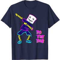 Do The Dab Classic Art Marshmallows Dancing DJ Holiday T-Shirt