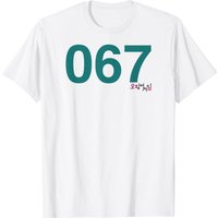 Squid Game Player 067 Costume T-Shirt for Men — Mens T Shirts