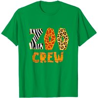 Zoo Crew Animal Print T-Shirt for Men in Black