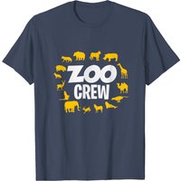 Cool Zoo Crew Zookeeper Future Zoologist T-Shirt for Men