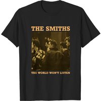 T-shirt The Smiths The World Won't Listed pour hommes — T-shirts pour hommes
