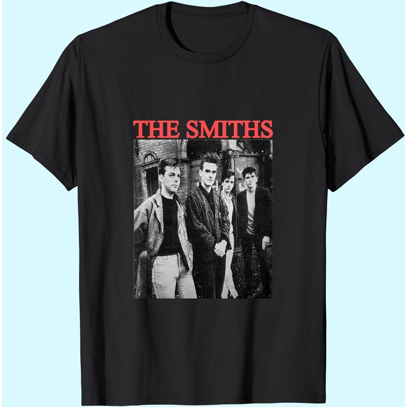 T-shirt pour hommes The Smiths en noir