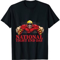 T-shirt de football pour hommes - Journée nationale des tight ends