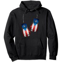 Hoodie Pullover Drapeau Porto Rico pour Fans de Boxe Boricua Boxers — Sweats à capuche pour hommes