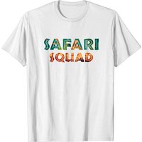 T-shirt Safari Lovers Zoo Safari Squad pour hommes — T-shirts pour hommes