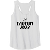Cancun 2021 Vacation Trip Tank Top for Men - Dark Grey