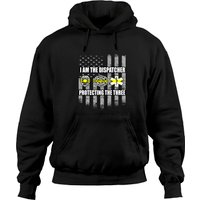 Hoodie 911 Dispatcher Protecting The Three pour Unisexe
