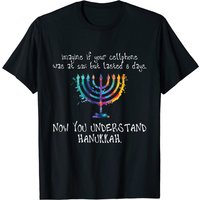 Hanukkah Chanukah Cellphone Meme Funny Jewish Gifts T-shirt