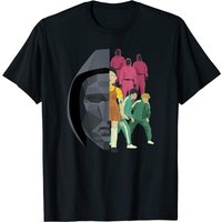 Squid Game Front Man Split Logo T-Shirt for Men — Mens T Shirts