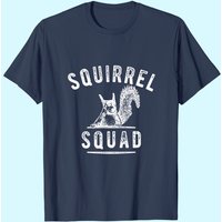 T-shirt pour hommes Squirrel Squad en noir