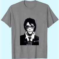 T-shirt Elvis Presley King Rock N Roll pour hommes — T-shirts pour hommes