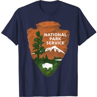National Funny Park Service Men's T-Shirt — Mens T Shirts