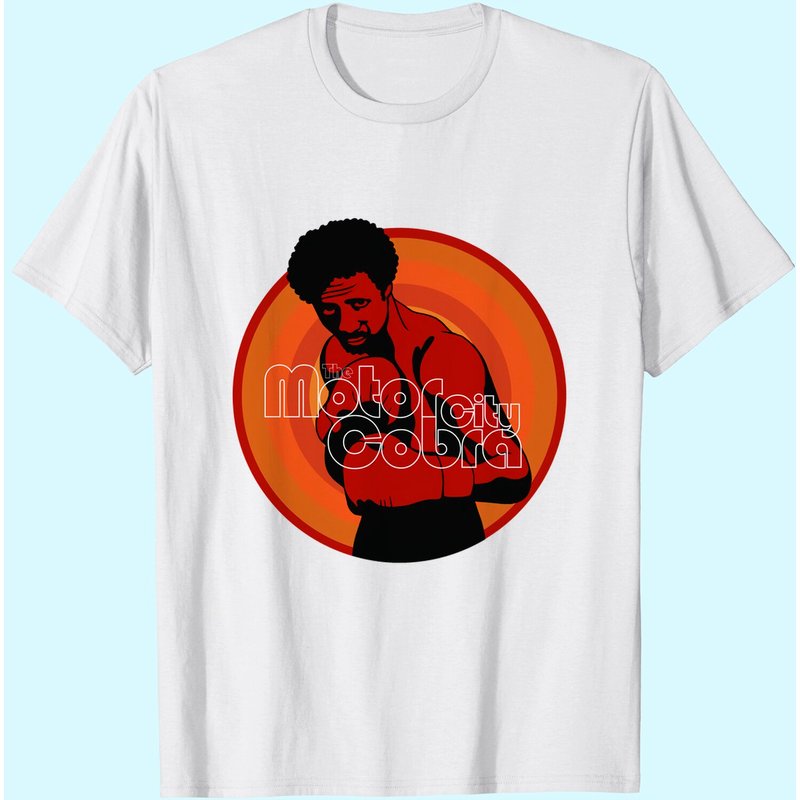 T-Shirt de Boxe Vintage Motor City Cobra pour Hommes
