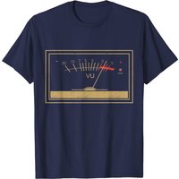 Vintage Db Meter Vinyl Record T-Shirt for Men