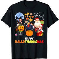 T-shirt pour hommes Happy Hallothanksmas — T-shirts pour hommes