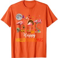 T-shirt Flamingo Halloween et Joyeux Noël pour hommes — T-shirts pour hommes