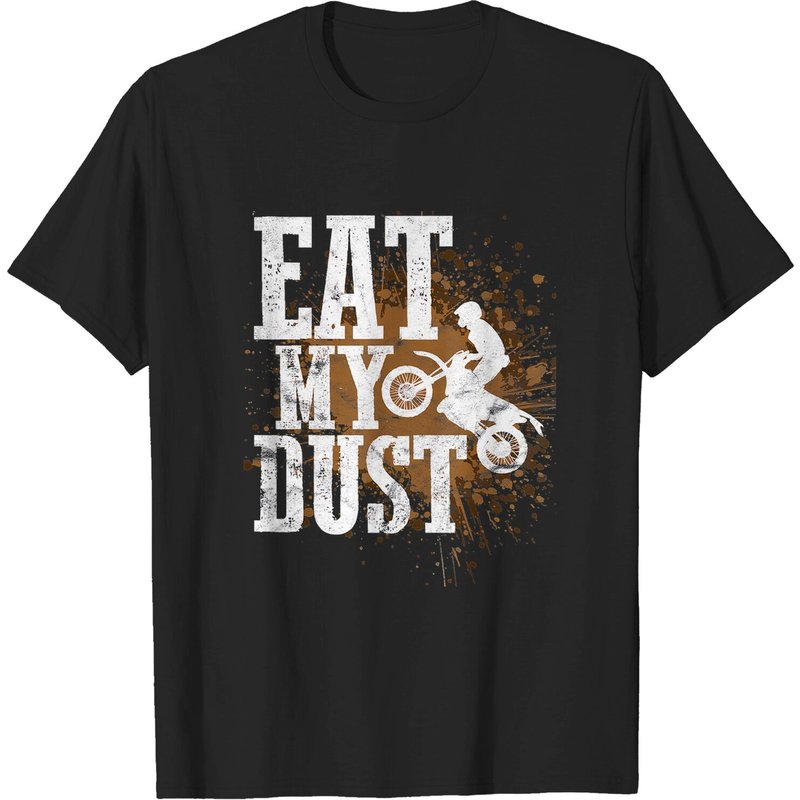 T-shirt Motocross pour Jeunes Garçons et Hommes - T-shirt Noir — T-shirts pour hommes