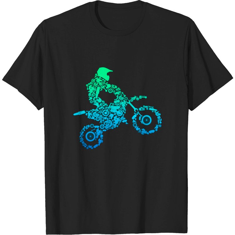 T-shirt Motocross Enduro pour Homme Dirt Bike Rider — T-shirts pour hommes