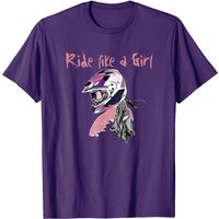 Motocross Shirt for Men - Ride Like A Girl Tee
