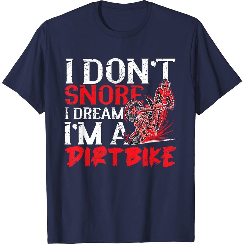 T-shirt pour hommes Vintage Dirt Bike Motocross — T-shirts pour hommes