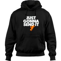 Hoodie Snowmobile Just Gonna Send It pour Unisexe — Sweats à capuche pour hommes