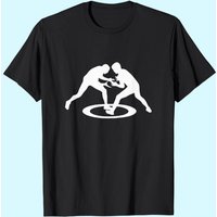 Wrestling Freestyle T-Shirt for Men - Black — Mens T Shirts