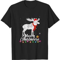 T-shirt de Noël avec élan amusant pour hommes