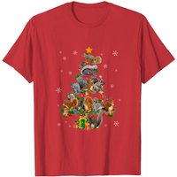 T-shirt Squirrel Christmas Tree pour hommes