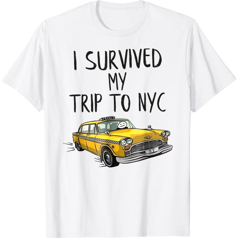 T-shirt J'ai survécu à mon voyage à NYC pour hommes