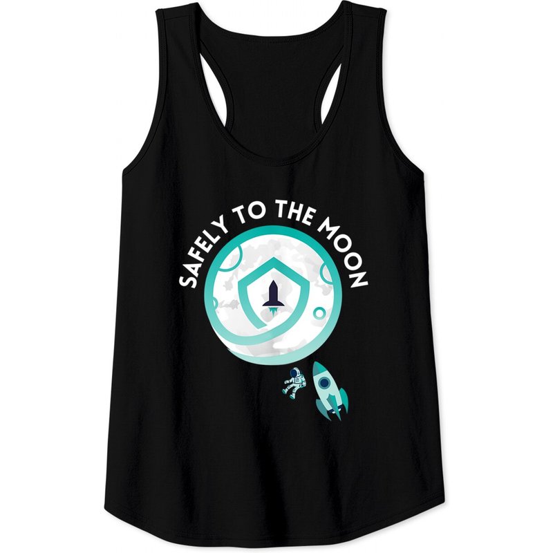 Safely To The Moon Safemoon Crypto Tank Top for Men — Mens T Shirts