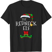 T-shirt de Noël assorti pour hommes Redneck Elf Family — T-shirts pour hommes